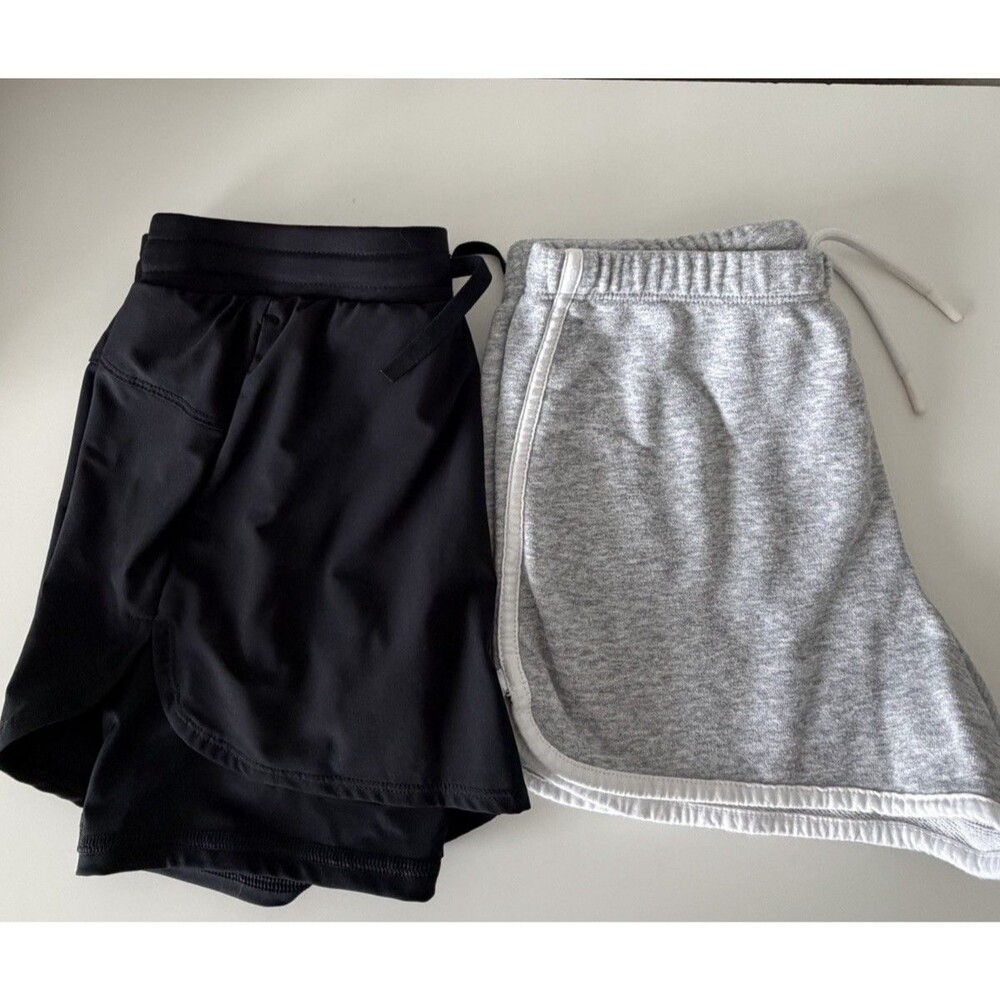 Girls Shorts Lot 2 Size 10/12 All in Motion Art Class Athletic Comfy Bundle